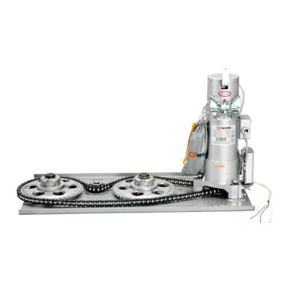 无机双帘防火卷门机